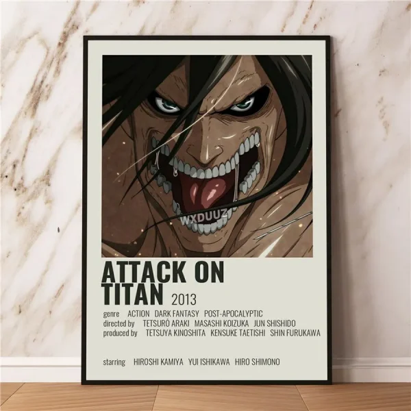 S9db1cd298b164f5888c841cd6ee8acceT.webp 🇸🇦 بوستر أنمي ياباني – Attack on Titan | Demon Slayer | Jujutsu Kaisen | طباعة Canvas عالية الجودة