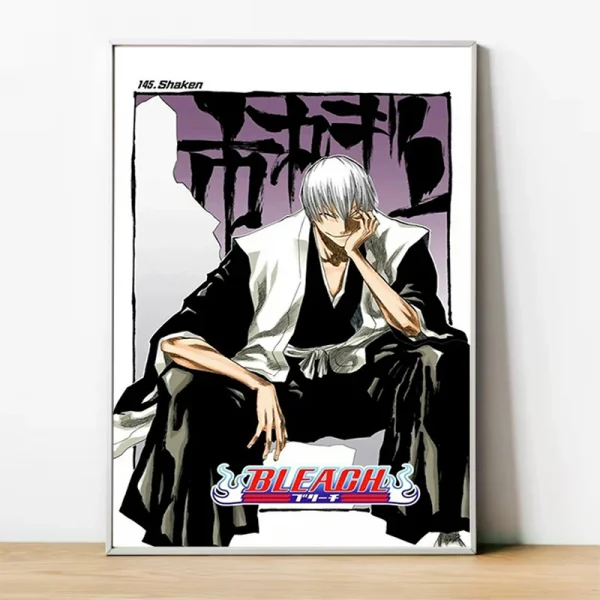 Sa6745e4c3f32419685bf755658e8e07ex.webp 🇸🇦 لوحة كانفاس أنمي BLEACH – ديكور حديث لغرفة المعيشة