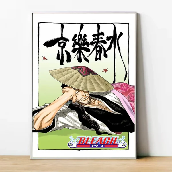 Sa7da6ea7f7144692996ff92420e04721H.webp 🇸🇦 لوحة كانفاس أنمي BLEACH – ديكور حديث لغرفة المعيشة
