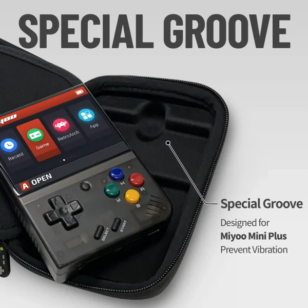 Sacb47c0fde904af2951cd6ffad40b70aU.webp حافظة صلبة محمولة Miyoo Mini Plus – حماية مثالية لجهاز الألعاب المحمول 3.5 بوصة