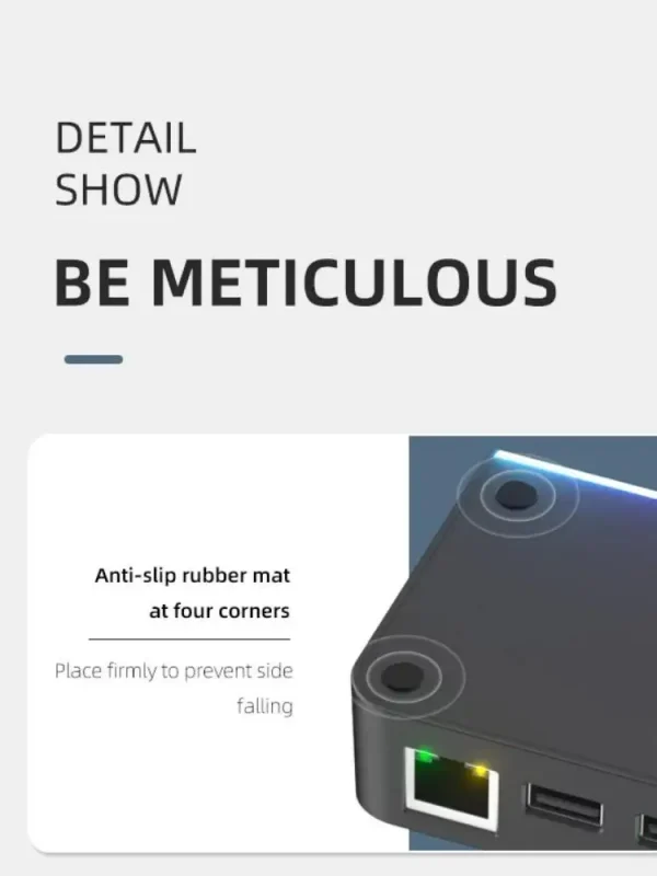 Saf45305e63b5421597e1895ce7731000w-2.webp محول HDMI بدقة 4K لأجهزة Steam Deck – Bracket Video Adapter & Charger Dock