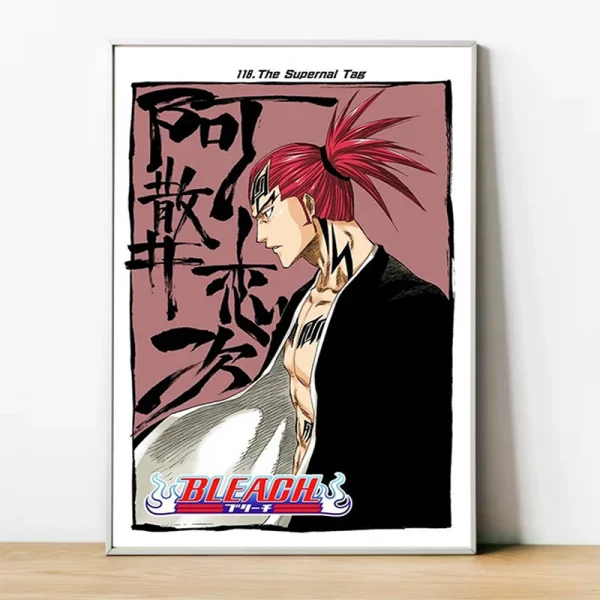 Sb4ed60bbf8fa455dabcc5a8ffff270e3L.webp 🇸🇦 لوحة كانفاس أنمي BLEACH – ديكور حديث لغرفة المعيشة