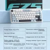 Sb76d556ac35c4ea4b3a135c87ce3eed6B-1.webp لوحة مفاتيح ألعاب لاسلكية وميكانيكية مع إضاءة RGB