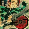Sb8aca4be993b4d0585ff660c25a82bb1Y-4.webp بوستر كانفس أنمي Demon Slayer بأسلوب ياباني كلاسيكي – ديكور جداري لغرف الأنمي والبيت