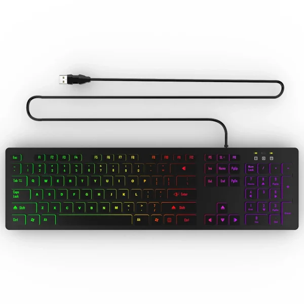 Sbd8e1258a4644a4b90911c11e2619ca6s-1.webp لوحة مفاتيح RGB مضيئة وسلكية لجميع الأجهزة