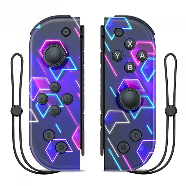 Sc21591b466f9458785e47a18167cb3d4m-2.webp يد تحكم لاسلكية NS Joycons – تجربة لعب واقعية مع اهتزاز وتوربو