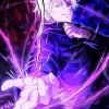 Scf1d6e9b42b84947b153d7cee087dff8k.webp ⚡ بوستر أنمي Jujutsu Kaisen – غوجو ساتورو ضد سوكونا | لوحة فنية قماشية