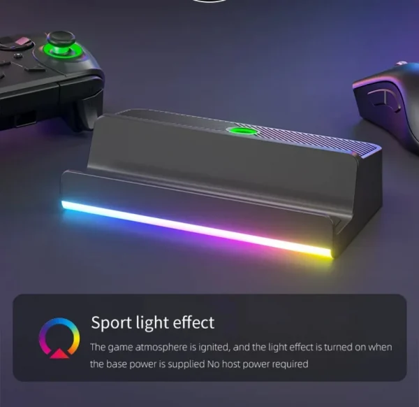 Sd50b3e2b0fff4fbd8c81b6e31a628af9u-2.webp محول HDMI بدقة 4K لأجهزة Steam Deck – Bracket Video Adapter & Charger Dock