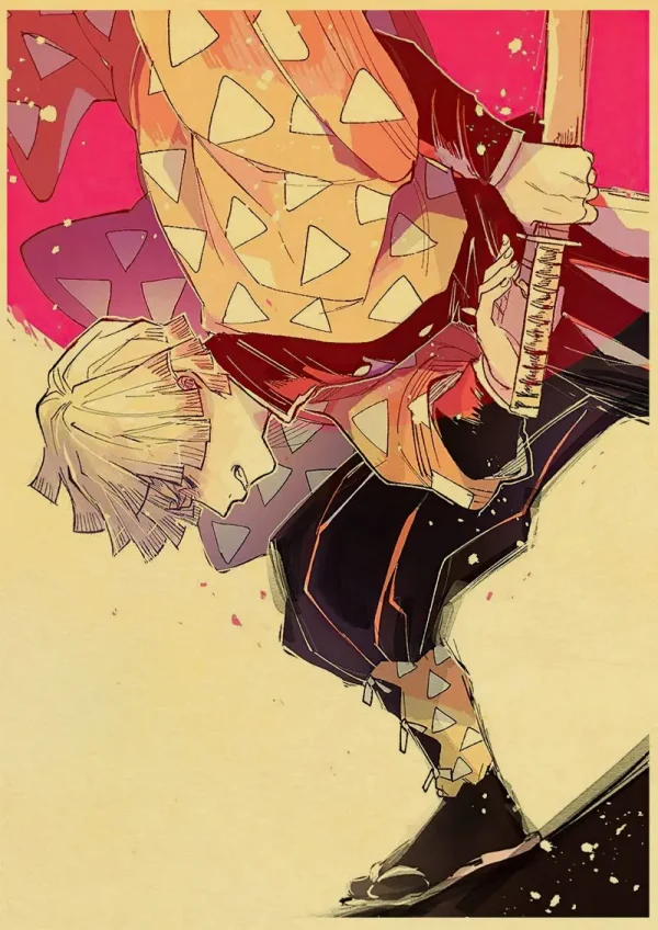 Sdfc3d760c97648a692ecd209e649416dO-4.webp بوستر كانفس أنمي Demon Slayer بأسلوب ياباني كلاسيكي – ديكور جداري لغرف الأنمي والبيت