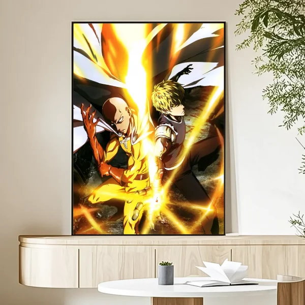 Se408e1f25cf74acca0a104866ff6039e5-2.webp One Punch Man – PVC Anime Wall Poster