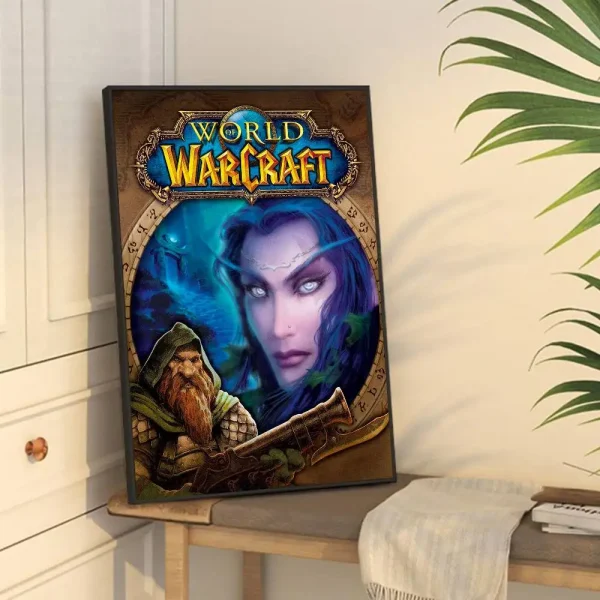 Se61fa6c41f2d4d44a46030c945c65daaO-4.webp 🎮 بوستر World of Warcraft – ديكور جداري لعشاق الألعاب الأسطورية ⚔️