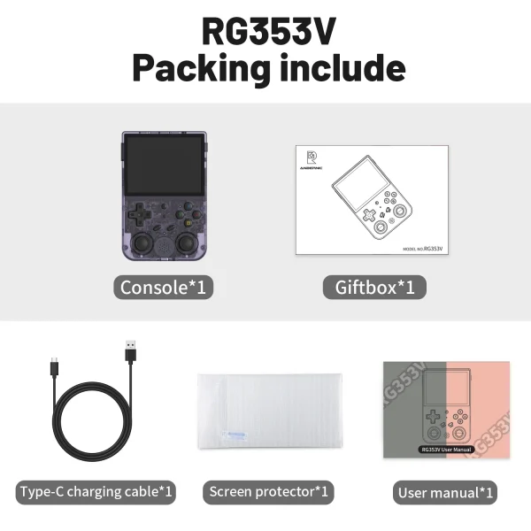 Se8a6ba00161a49ae834d5511973fb38eA.webp جهاز الألعاب المحمول ANBERNIC RG353V / RG353VS – تجربة ريترو بمواصفات عصرية