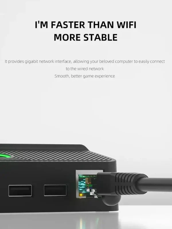 Sf2b4b27c0f4b4fb0a2c22593131dbcb18-2.webp محول HDMI بدقة 4K لأجهزة Steam Deck – Bracket Video Adapter & Charger Dock