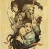 Sf2cb2fc533564d9592833173064c15cbU-4.webp بوستر كانفس أنمي Demon Slayer بأسلوب ياباني كلاسيكي – ديكور جداري لغرف الأنمي والبيت