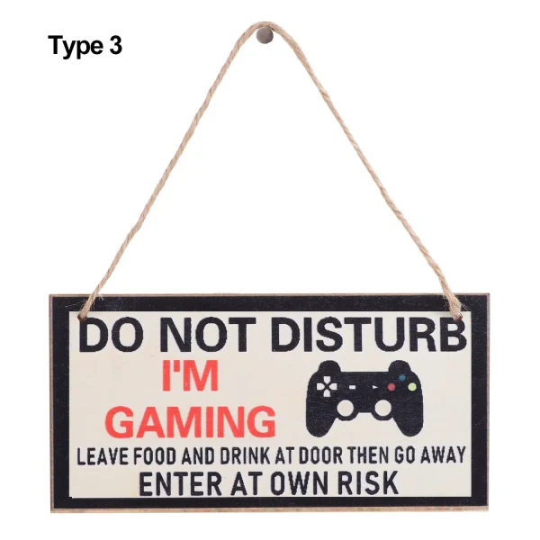 Sf51c2012a5ff43c286e923f467aa55e4m-4.webp لوحة خشبية لغرفة الألعاب – "Do Not Disturb – I’m Gamer"