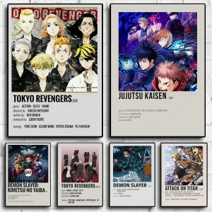 Sfb9aa81d820b4fa0b0b5804d1958de46U.webp 🇸🇦 بوستر أنمي ياباني – Attack on Titan | Demon Slayer | Jujutsu Kaisen | طباعة Canvas عالية الجودة