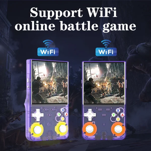 Sff221ec0b67b41d6b72b8763cd69a4e8i-1.webp R36 Ultra Console Portable Retro Game 4‘’ IPS Screen Handheld Game Players Emulator Pocket Video Player 64G/128G 20000+ Games