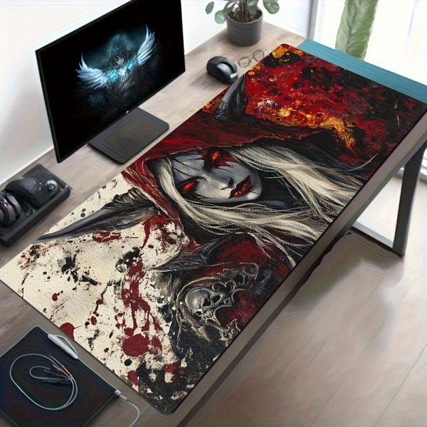 a84107576c4c4bcf954ff2b77e4b4608-goods.jpeg ماوس باد ضخم لشخصية سيلفاناس – تصميم أجنحة حمراء وسوداء مشتعلة