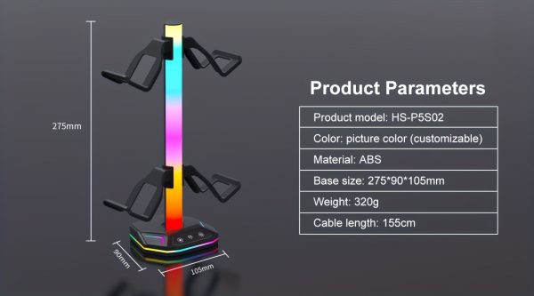 a92b59aa-cd30-4fc6-910e-dc9637d60a39.jpg حامل ألعاب متعدد الأجهزة مع منافذ شحن USB وType-C – ABS