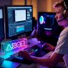 b24fa5dd-1b42-4f82-b501-524cde37f8c6.jpg 3D RGB Infinity Mirror Smile Face – إضاءة المود المثالية لغرفة القيمر